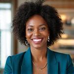 Portrait of Sarah Johnson, a workplace wellness expert.